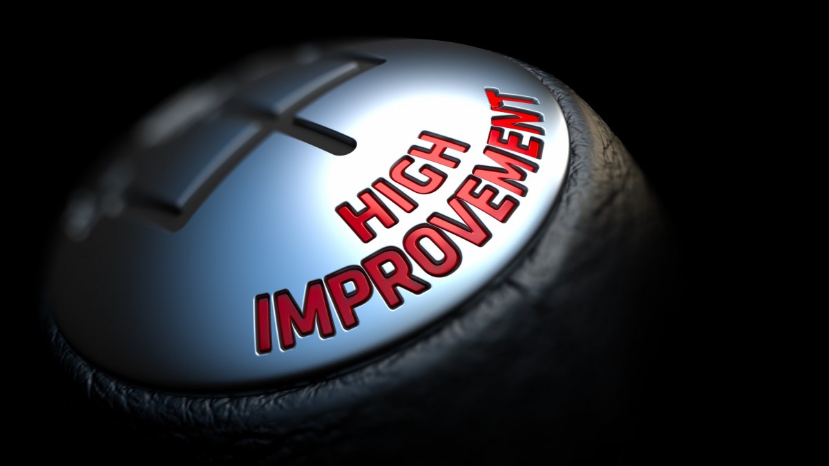 clutch that says high improvement 